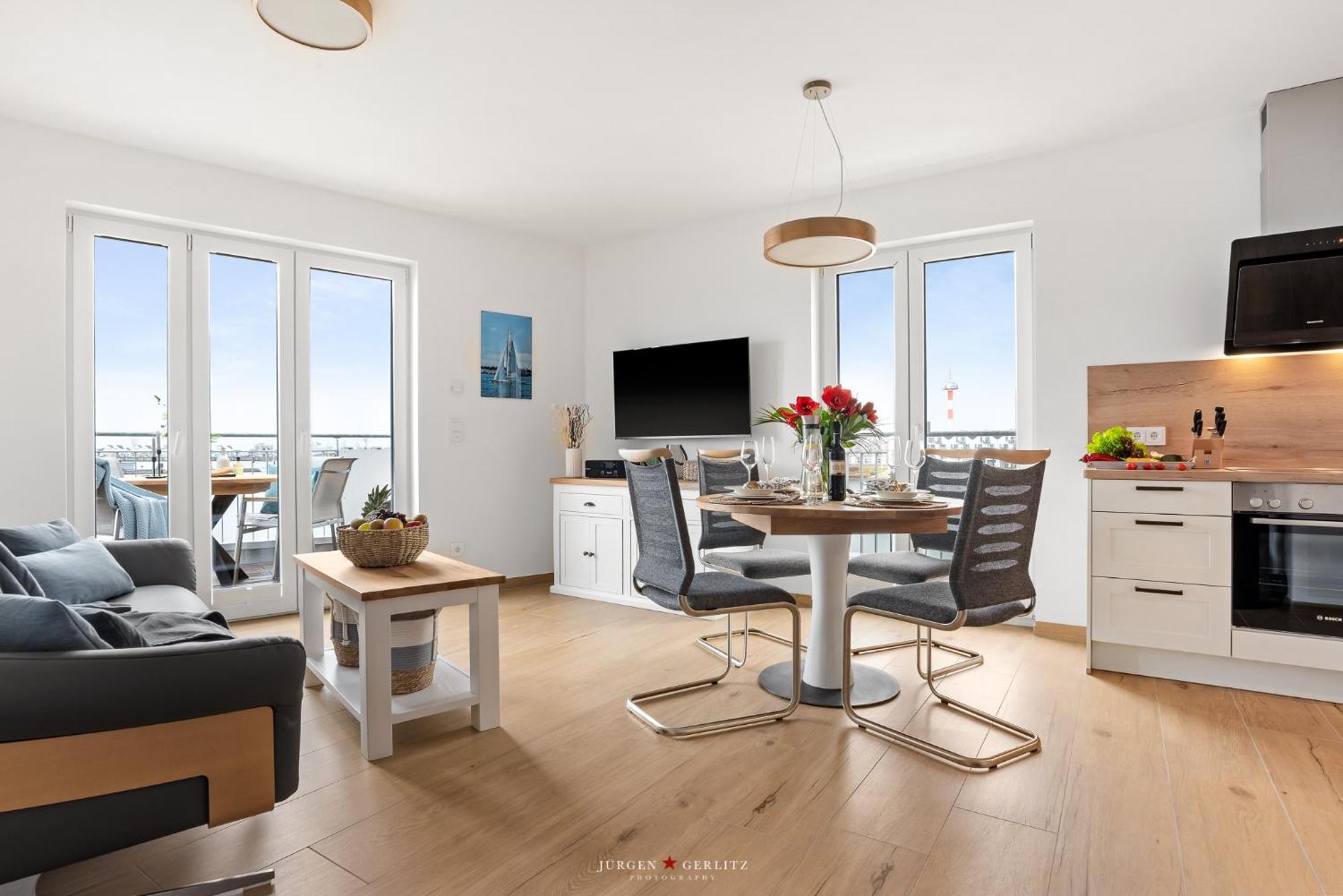 אולפניץ Sea Apartment Mojo- Meerblick, Infrarotauna, Terrasse מראה חיצוני תמונה