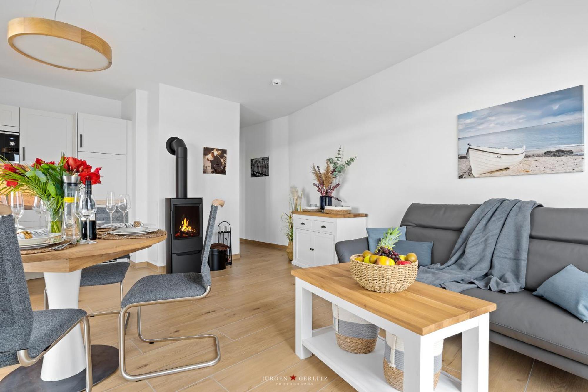 אולפניץ Sea Apartment Mojo- Meerblick, Infrarotauna, Terrasse מראה חיצוני תמונה